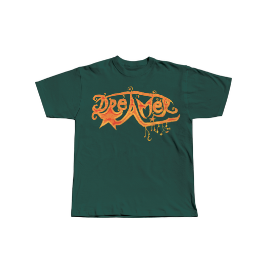 Forest Green Dreamer Graphic Tee