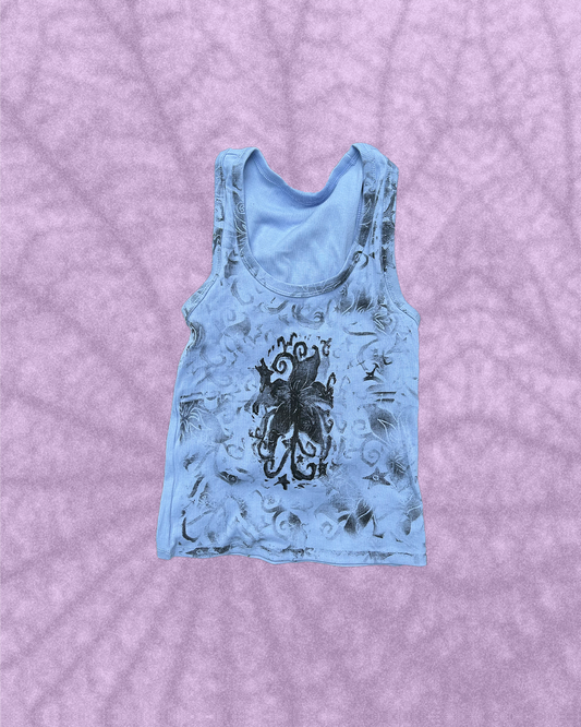 Little Lily in Baby Blue Tank