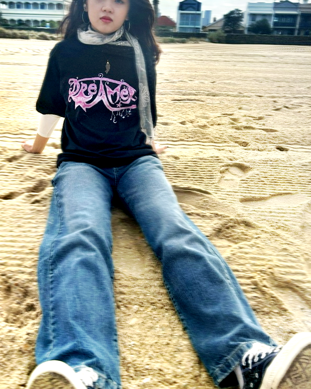 Pink Dreamer Graphic Tee