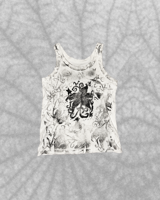 Little Lady in Baby White Tank