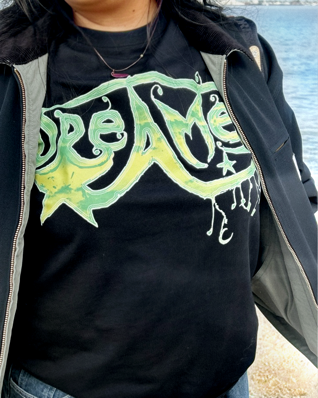 Green Dreamer Graphic Tee
