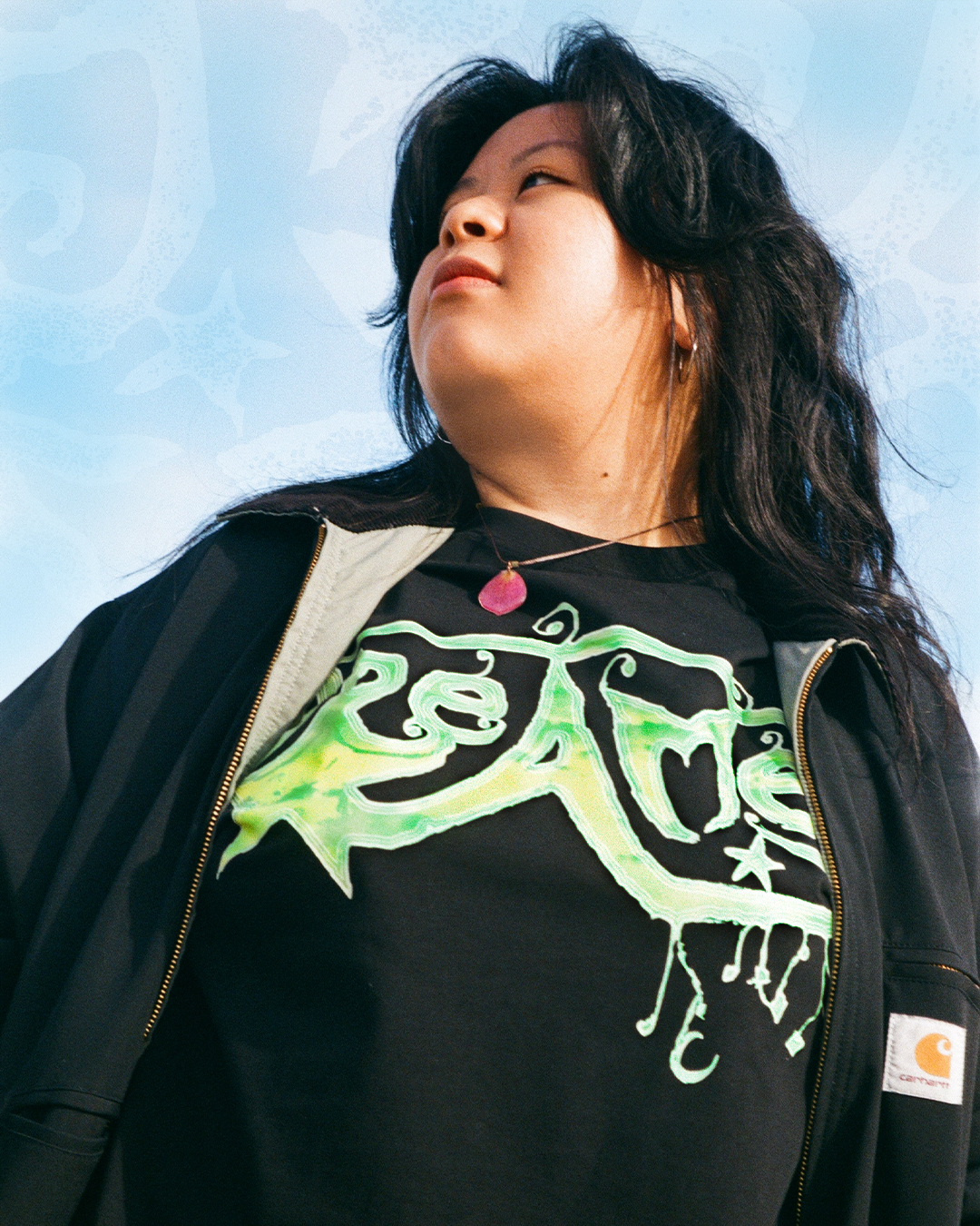 Green Dreamer Graphic Tee